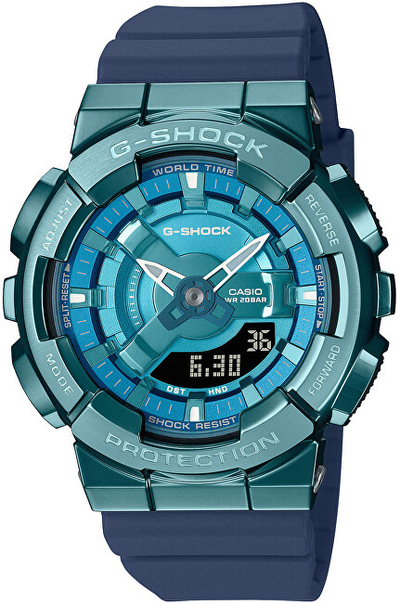 Orë për meshkuj Casio G-Shock GM-S110LB-2AER (619), e kaltër
