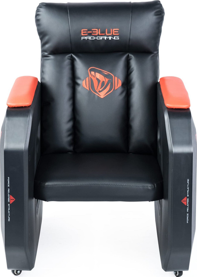 Divan gaming E-blue Auroza EEC338, lëkurë PU, i zi e kuq