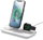 Karikues pa tel Mophie 3 në 1 Stand, magnetik për iPhone, Apple Watch edhe kufje, prizë euro 2 pin, i zi
