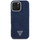 Маска за телефон Guess Denim Triangle Logo, MagSafe, за iPhone 16 Pro Max, сина