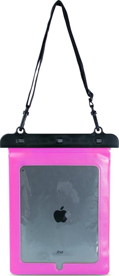 Këllëf uji-rezistent universal për tablet, PVC, 10", rozë