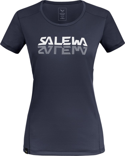 Bluzë sportive për gra Salewa Sporty Graphic Dry W, M, blu