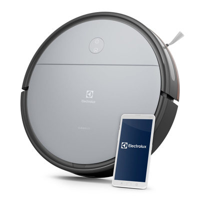 Fshesë robot Electrolux 600 ER61UD1UG, navigim xhiroskopik, filtër EPA E11, gri e zezë