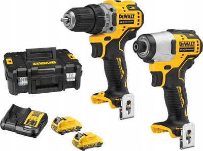 Set veglash elektrike Dewalt DCK2110L2T QW, 6 pjesë