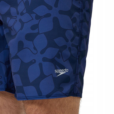 Shorce noti Speedo Lookout Printed 18", UPF50+, blu nevi