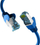 Kabllo rrjeti EFB Elektronik EC020200206, Cat7 S/FTP, 0.5 m, blu