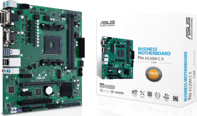 Pllakë amë Asus PRO A520M-C II/CSM, 64GB