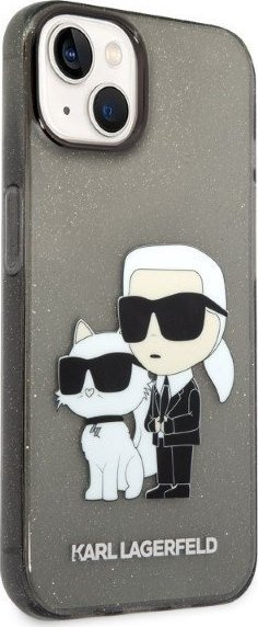 Futrollë telefoni Karl Lagerfeld KLHCP14MHNKCT, për iPhone 14 Plus, hardcase, e zezë
