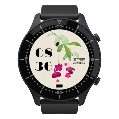 Ora inteligjente Media-Tech Genua MT870, ekran 1.3", Bluetooth Calling, e zezë