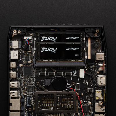 RAM меморија за лаптоп Kingston FURY Impact, 16GB DDR4, 2666MT/s, црна