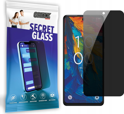 Xham privatësie Grizz SecretGlass për TCL 50 XL Nxtpaper, mbrojtës ekrani, prerje precize, transparent