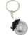 Varëse çelësash automobilistik Brake Disc Keychain, dizajn disk freni, kaliper i zi