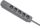Shirit kontakti Qoltec 50275, 5 priza, kabllo 1.8 m, gri