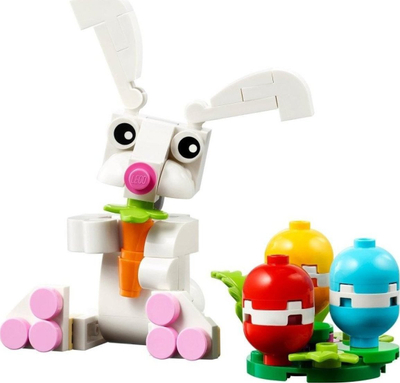 Set LEGO Creator Lepuri i Pashkës 30668, lodër për ndërtim, për Pashkë, shumëngjyrësh