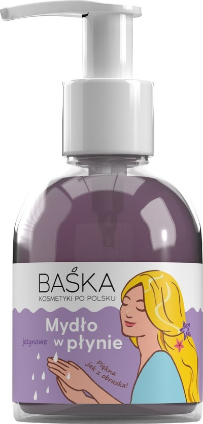 Sapun i lëngshëm duarsh Baska Blackberry, erë manaferre, me pompë, lejla