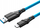 Kabllo tethering Mathorn MTC-500, USB A në USB C, 5m, blu