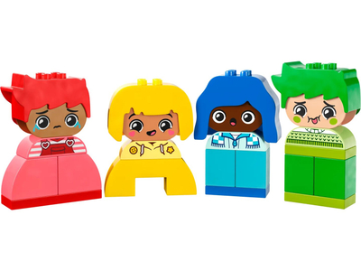 Lodër edukative LEGO DUPLO 10415 Big Feelings and Emotions, sete ndërtimi, shumëngjyrëshe
