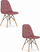 Karrige Velrov Elegant, ergonomike, velvet, rozë e errët