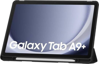 Mbulesë tablet Tech-Protect SC Pen, për Samsung Galaxy Tab A9+ 11.0, silikoni, e zezë
