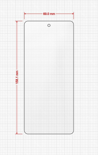 Folie mbrojtëse ekrani për Motorola Moto G24 Power, 2 copa, matte, transparente