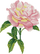 Set pikture me kristale Diamond Dotz Pink Rose, 27 x 35 cm, rozë