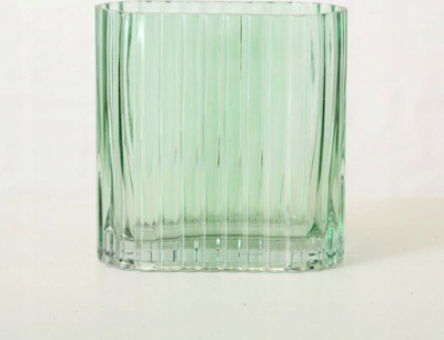 Vazo dekorative LeGer Home Lesslie, qelq, transparente