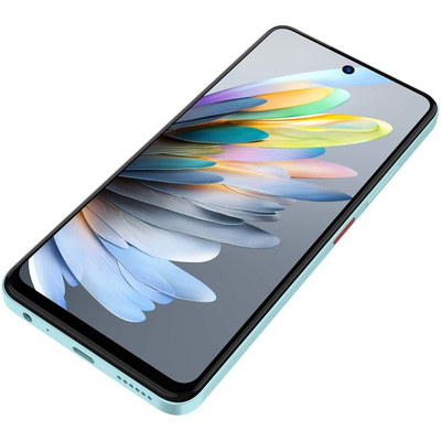 Telefoni ZTE Blade A75, ekran i madh, bateri që mban, jeshil