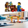 Set lodra LEGO City Shark Attack Showdown 60342, garë me motor uji, për fëmijë