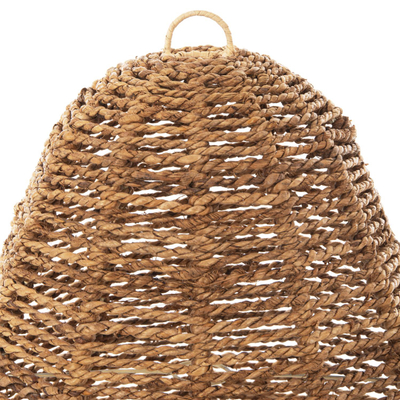 Llambë e varur tavani me fibra banane të thara 100x100-105cm (HM4034), kaftë