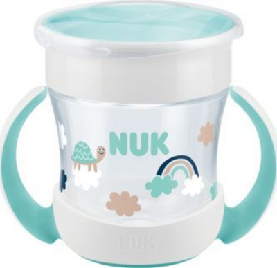 Filxhan për fëmijë NUK Mini Magic, 160 ml, e bardhë/ e kaltër