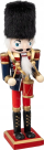 Figurinë për dekor Atmosphera Nutcracker, dru, 25 cm, me shumë ngjyra