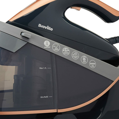 Gjenerator avulli Breville PressXpress VIN411X, 2600W, 1.7L, i zi