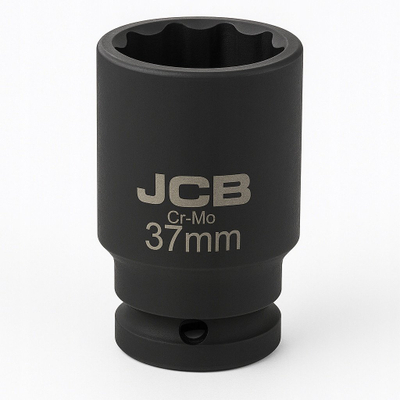 Çelës goditës JCB 44537, 1/2", 37mm, 6-këndor