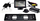 Set sensorësh parkimi TFT01 CAM-402, ekran 4.3", 4 sensorë me LED, i bardhë