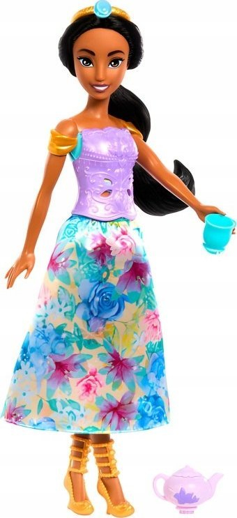 Kukull Disney Princess Jasmine Spin and Reveal, me aksesore, me ngjyra nga te gjitha