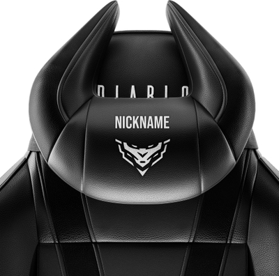 Перниче потпорно Diablo X-Horn, Memory Foam, HDS кожа, црно