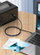 Kabllo printeri Vention USB C në USB B, 2.0, 2A, 2m, e zezë