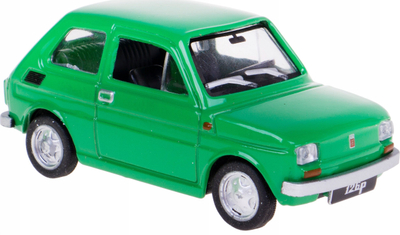 Maket veture PRL Collection Fiat 126p Green Daffi, shkalla 1:43, metalik, jeshil