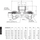 Tee e përdredhur Perfexim 709 (61-009-1615-000), 16 mm x GW 1/2 " x 16 mm