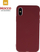 Mbulesë silikoni Mocco Ultra Slim Soft Matte për iPhone 11 Pro Max, 0.3 mm, e kuqe e errët