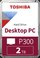 Disk HDD Toshiba P300, 2TB, 3.5" SATA III (HDWD220UZSVA)
