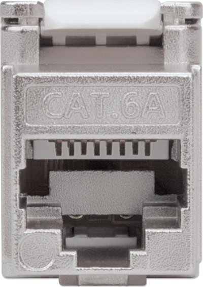 Modul keystone Intellinet 771986 Cat6a, 10 Gbit Ethernet, metalik