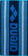 Peshqir plazhi Arena Logotype Velour, 90x180cm, pambuk, blu e errët