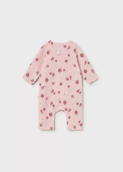 Body bebe Kenguru Gold Hazelnut, pambuk organik, me mëngë të shkurtra, ngjyrë bezhë, 56-62 cm