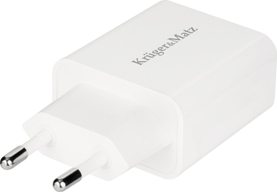 Ngarkues telefoni Kruger&amp;Matz LIVE 9S, 18W, USB Type A, i bardhë