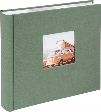 Album fotografik Goldbuch Bella Vista, 23x23.5cm, 200 foto 10x15cm, jeshil