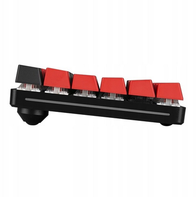 Tastierë mekanike Gaming Madcatz S.T.R.I.K.E. 11, RF Wireless+Bluetooth+USB Type-A, Mad Catz RED, RGB, e kuqe / e zezë