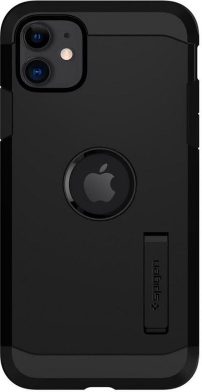 Mbrojtëse Spigen Tough Armor për iPhone 11, e zezë