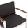 Set alumini LIFE 4-pjesësh për ambient të jashtëm (HM5089.11), bardhë/ gri