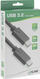 Kabllo USB InLine 35701A, USB C me USB C, 1 m, e zezë